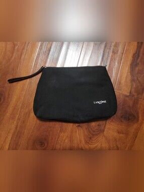 Lancome Black Men's Toiletry Pouch with Wrist Strap